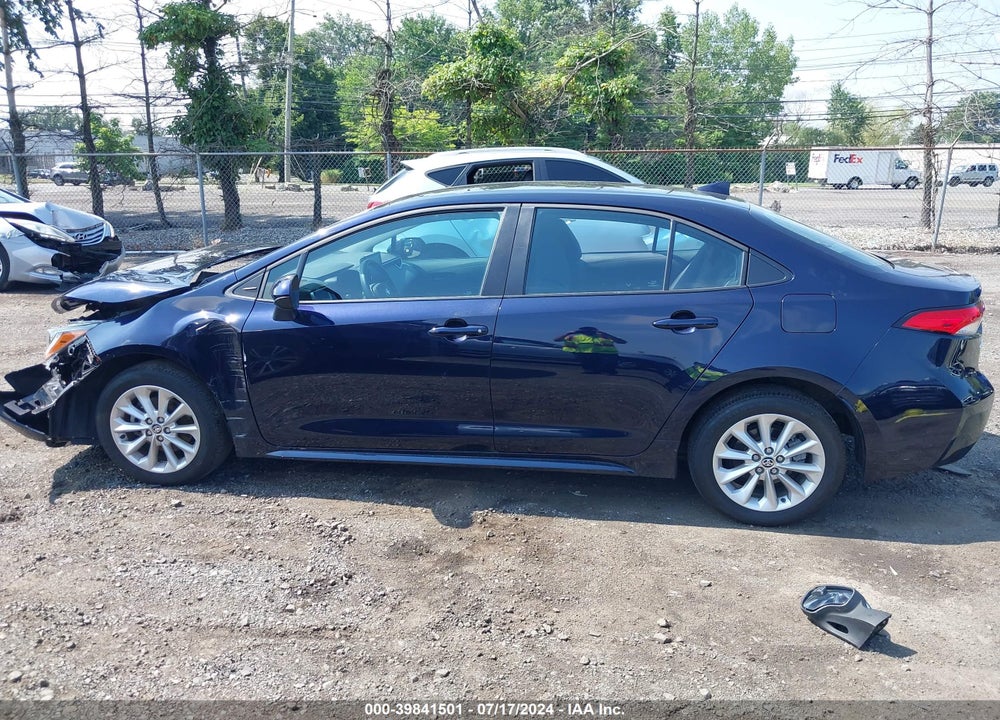 2022 TOYOTA COROLLA LE VIN: 5YFVPMAE1NP347532