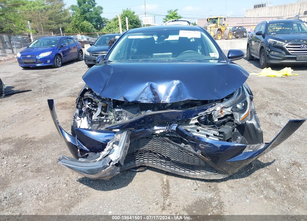 2022 TOYOTA COROLLA LE VIN: 5YFVPMAE1NP347532