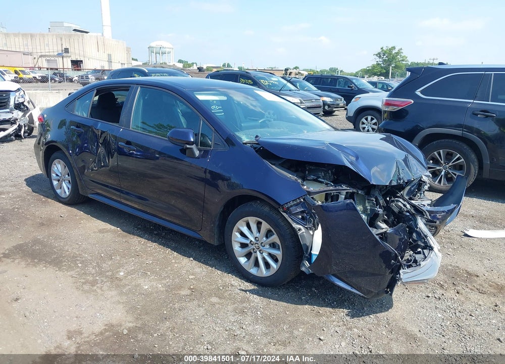 2022 TOYOTA COROLLA LE VIN: 5YFVPMAE1NP347532