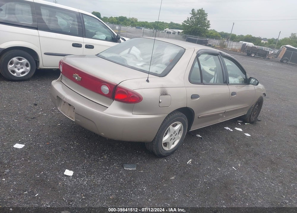 2004 CHEVROLET CAVALIER VIN: 1G1JC52F347266046