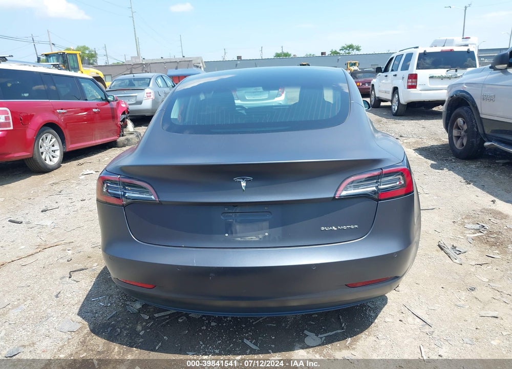 2018 TESLA MODEL 3 LONG RANGE/PERFORMANCE VIN: 5YJ3E1EB5JF145357