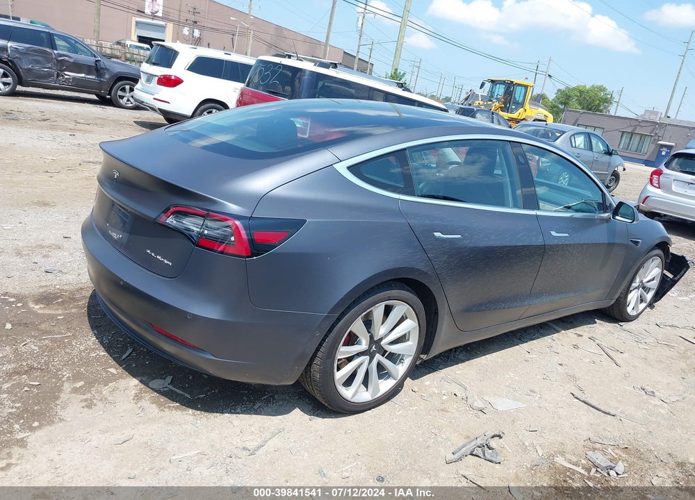 2018 TESLA MODEL 3 LONG RANGE/PERFORMANCE VIN: 5YJ3E1EB5JF145357