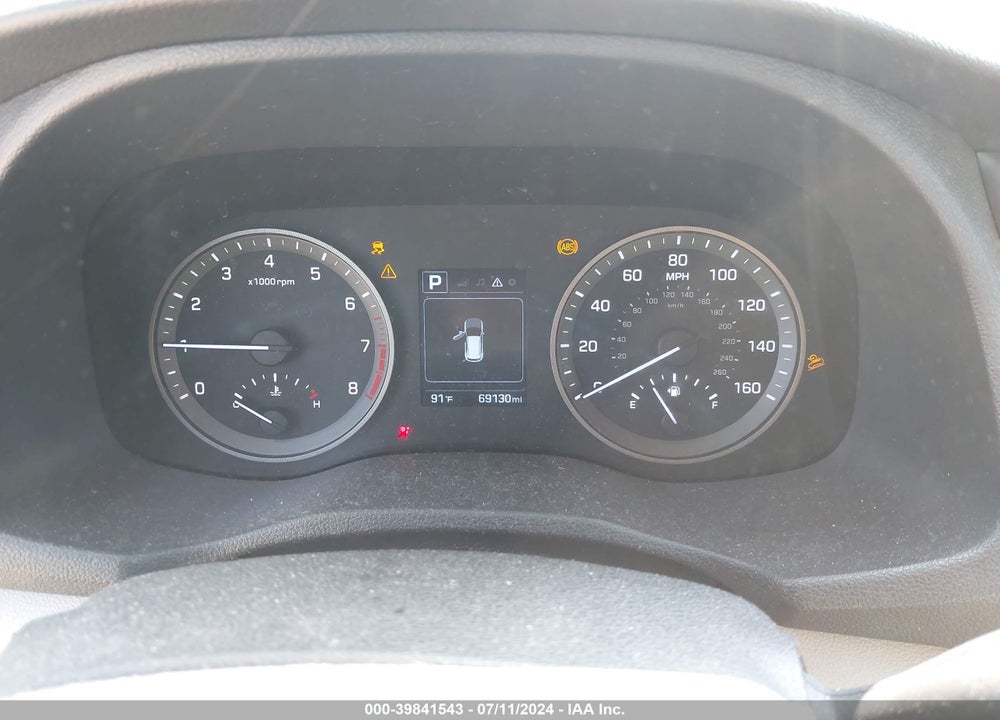 2017 HYUNDAI TUCSON SE VIN: KM8J3CA48HU268552