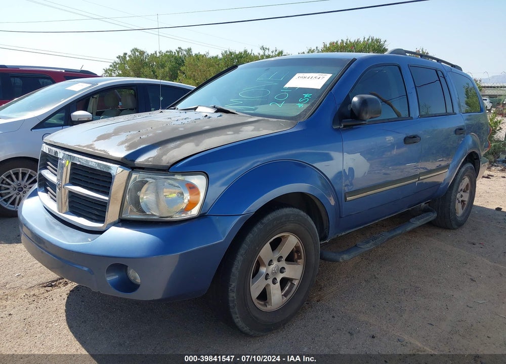 2007 DODGE DURANGO SLT VIN: 1D8HD48237F521467