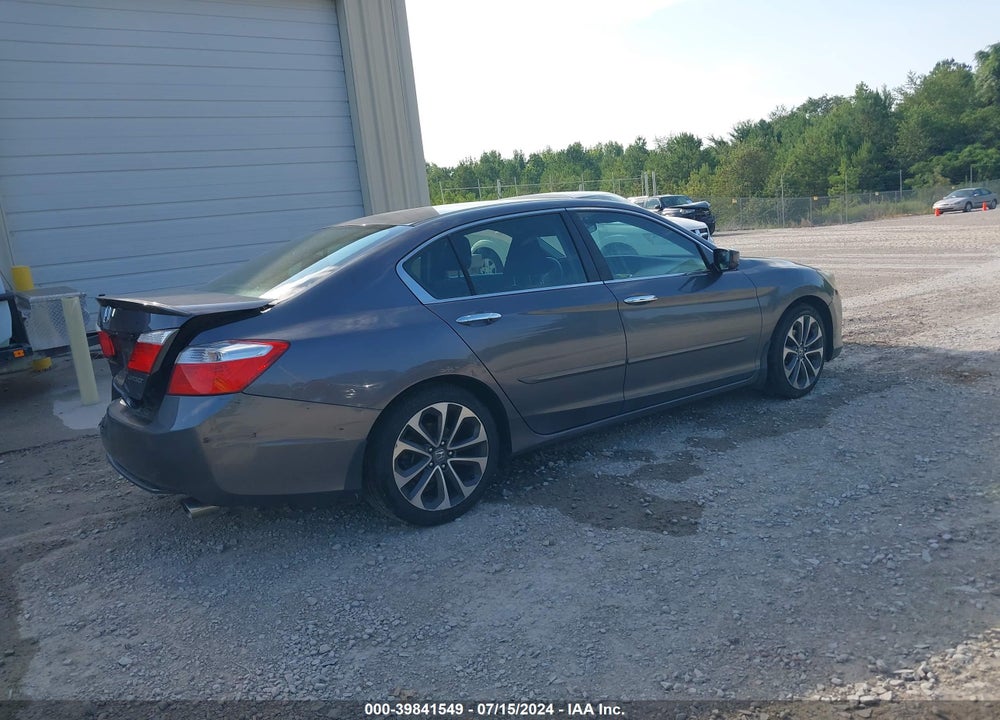2015 HONDA ACCORD SPORT VIN: 1HGCR2F51FA142234