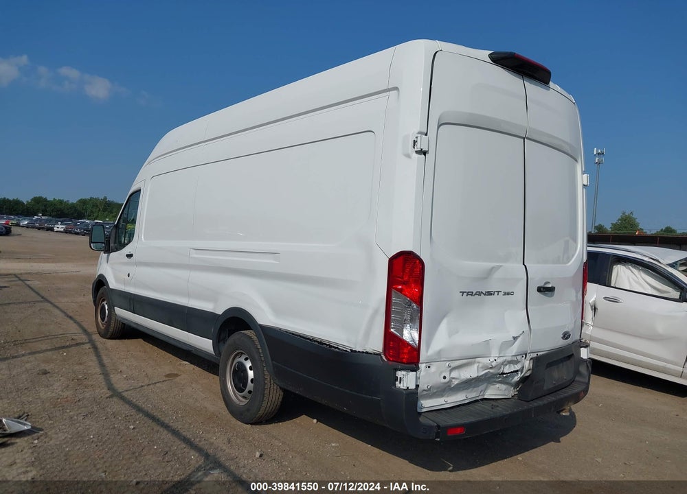 2022 FORD TRANSIT-350 CARGO VAN VIN: 1FTBW3X82NKA67554