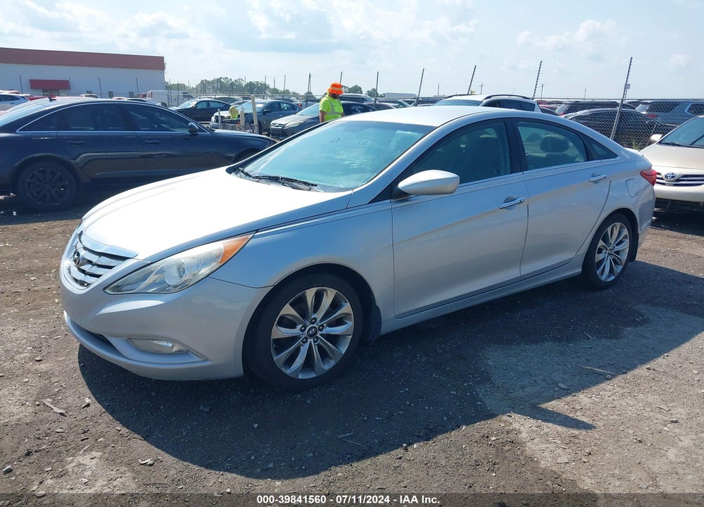 2012 HYUNDAI SONATA SE VIN: 5NPEC4AC4CH410935