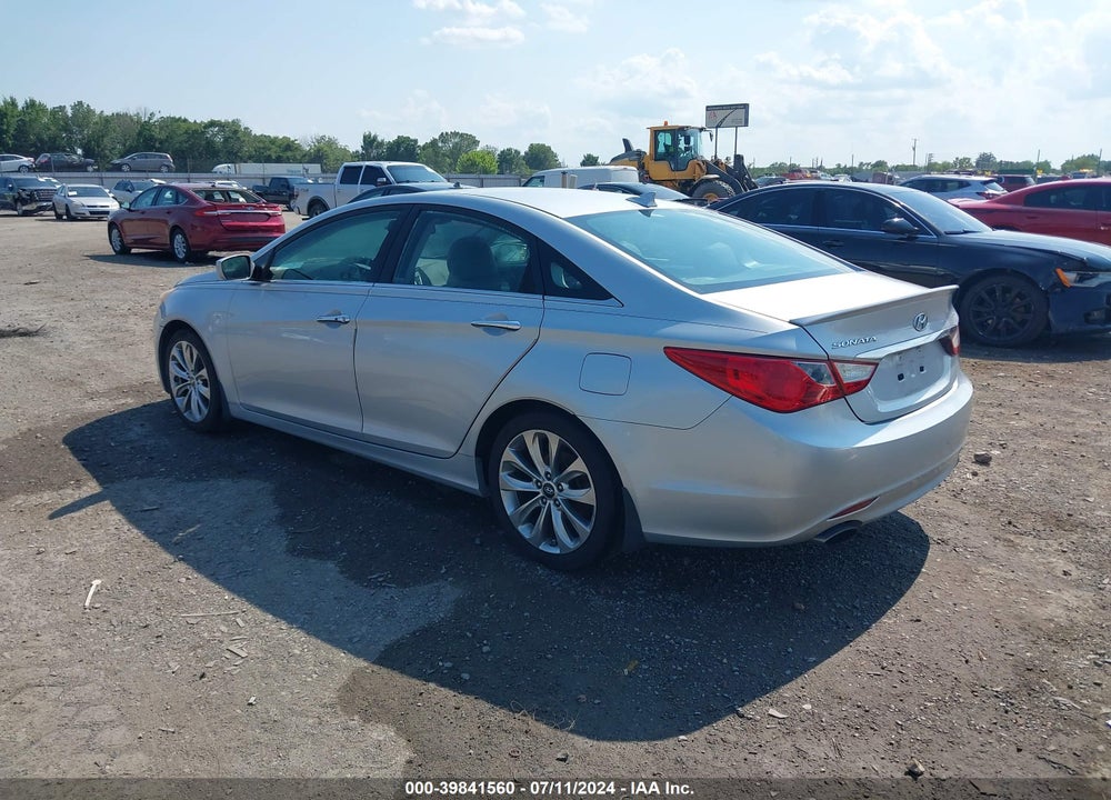 2012 HYUNDAI SONATA SE VIN: 5NPEC4AC4CH410935