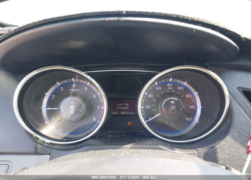 2012 HYUNDAI SONATA SE VIN: 5NPEC4AC4CH410935
