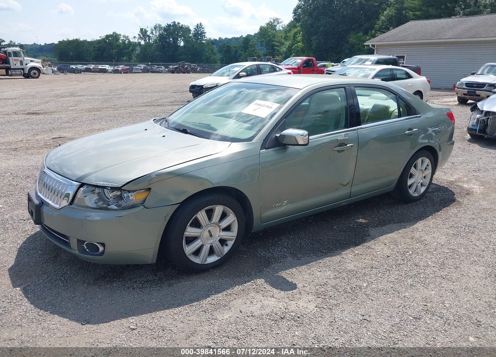 2008 LINCOLN MKZ VIN: 3LNHM26T58R628390