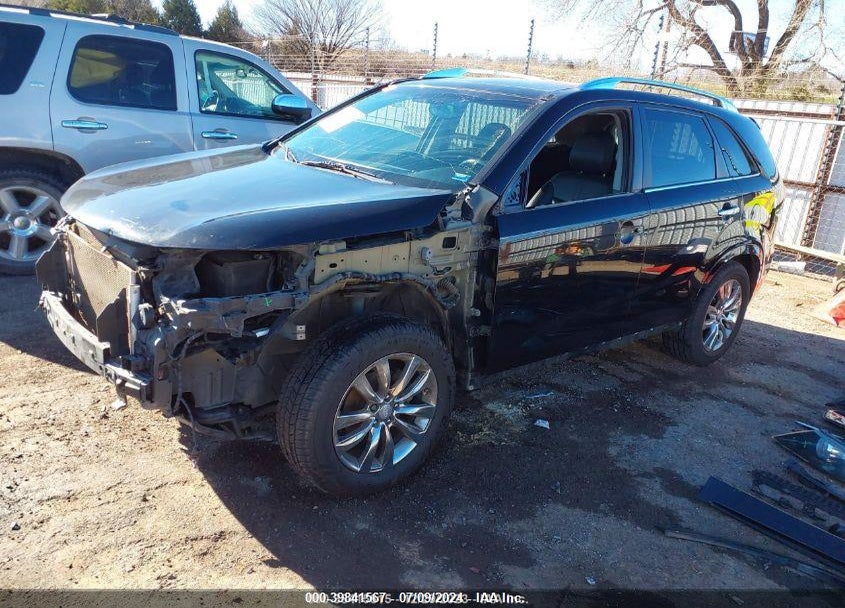 2013 KIA SORENTO SX VIN: 5XYKW4A25DG350013