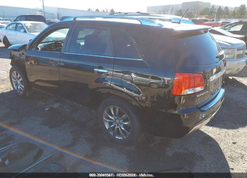 2013 KIA SORENTO SX VIN: 5XYKW4A25DG350013
