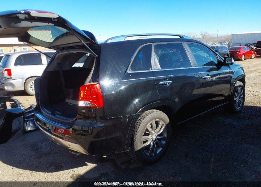 2013 KIA SORENTO SX VIN: 5XYKW4A25DG350013