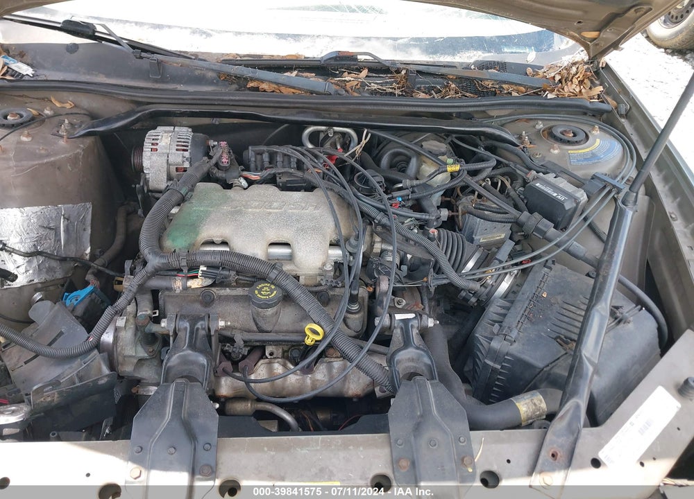 2002 CHEVROLET MONTE CARLO LS VIN: 2G1WW12EX29259619