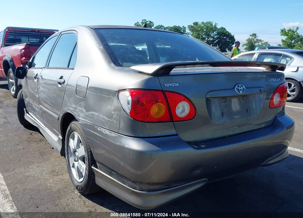 2003 TOYOTA COROLLA S VIN: 2T1BR32E23C148721
