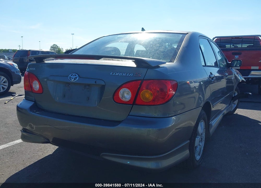 2003 TOYOTA COROLLA S VIN: 2T1BR32E23C148721
