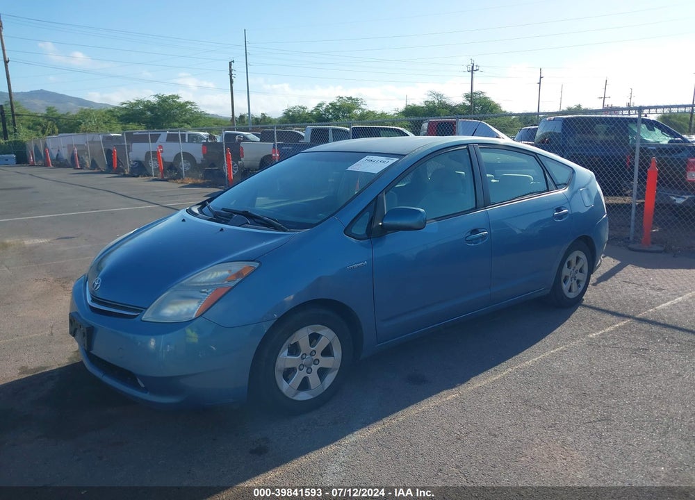 2008 TOYOTA PRIUS VIN: JTDKB20U787812903