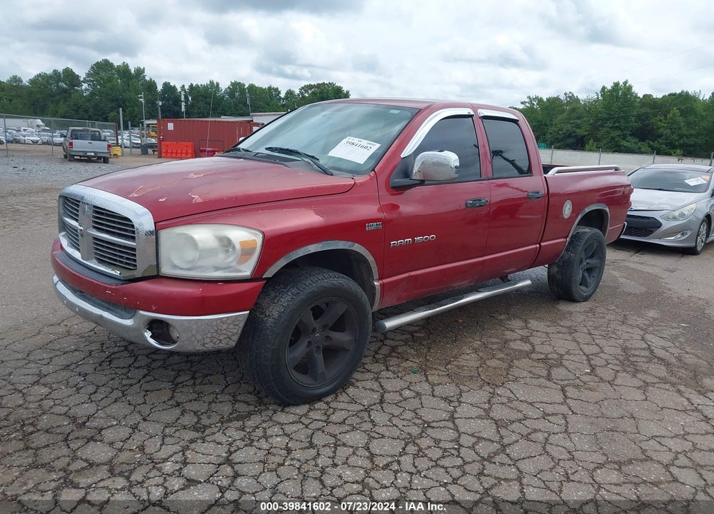 2007 DODGE RAM 1500 SLT/TRX4 OFF ROAD/SPORT VIN: 1D7HU18237S231918