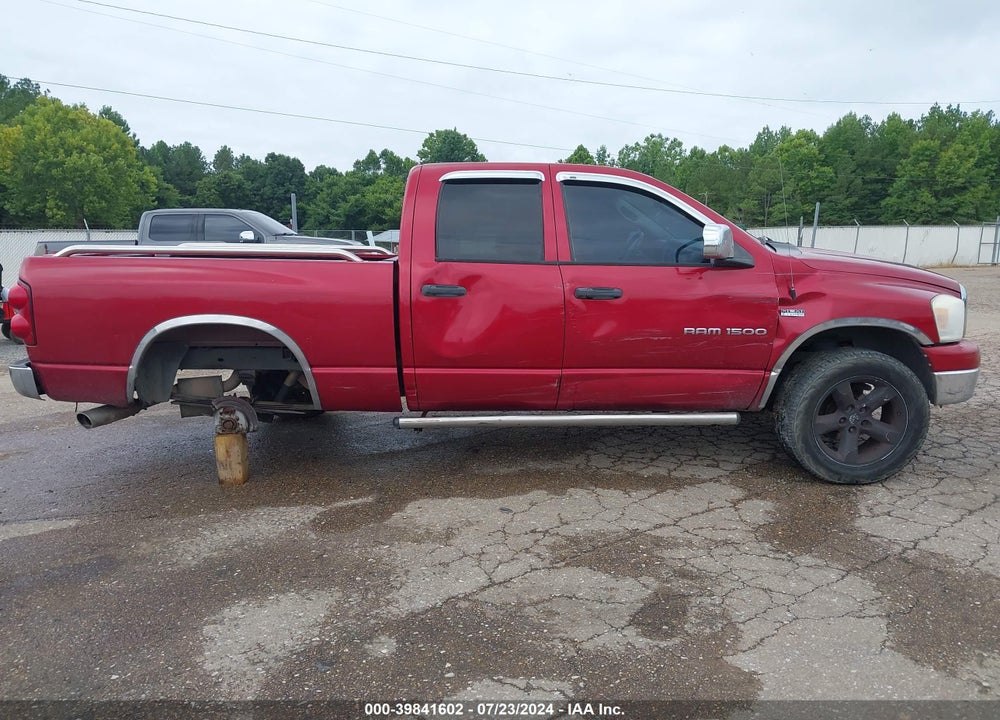 2007 DODGE RAM 1500 SLT/TRX4 OFF ROAD/SPORT VIN: 1D7HU18237S231918