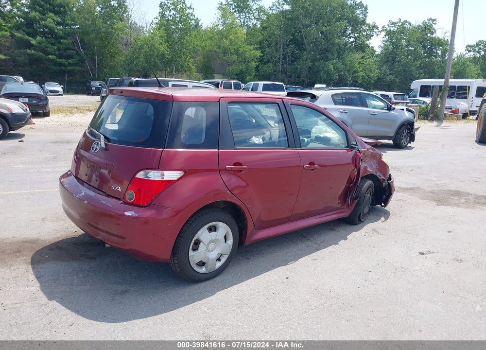 2006 SCION XA VIN: JTKKT624X60130808