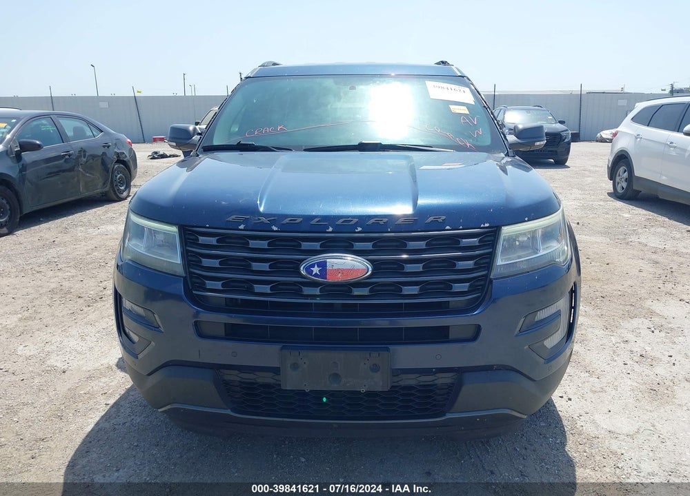 2017 FORD EXPLORER XLT VIN: 1FM5K7D86HGC20217