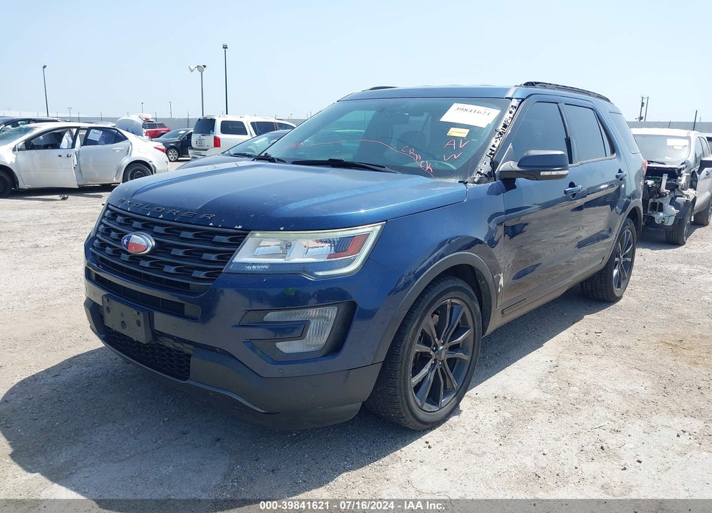 2017 FORD EXPLORER XLT VIN: 1FM5K7D86HGC20217
