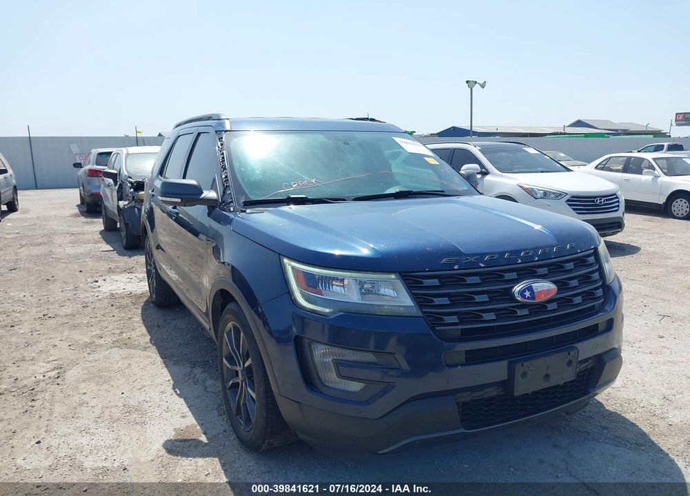 2017 FORD EXPLORER XLT VIN: 1FM5K7D86HGC20217