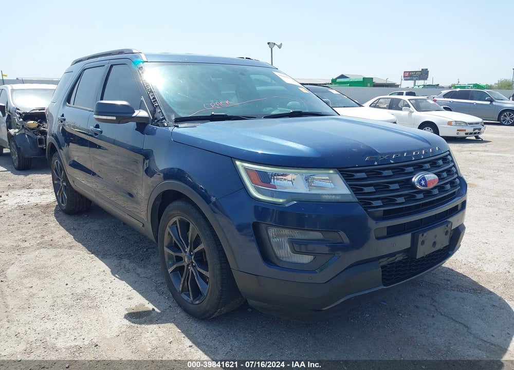 2017 FORD EXPLORER XLT VIN: 1FM5K7D86HGC20217