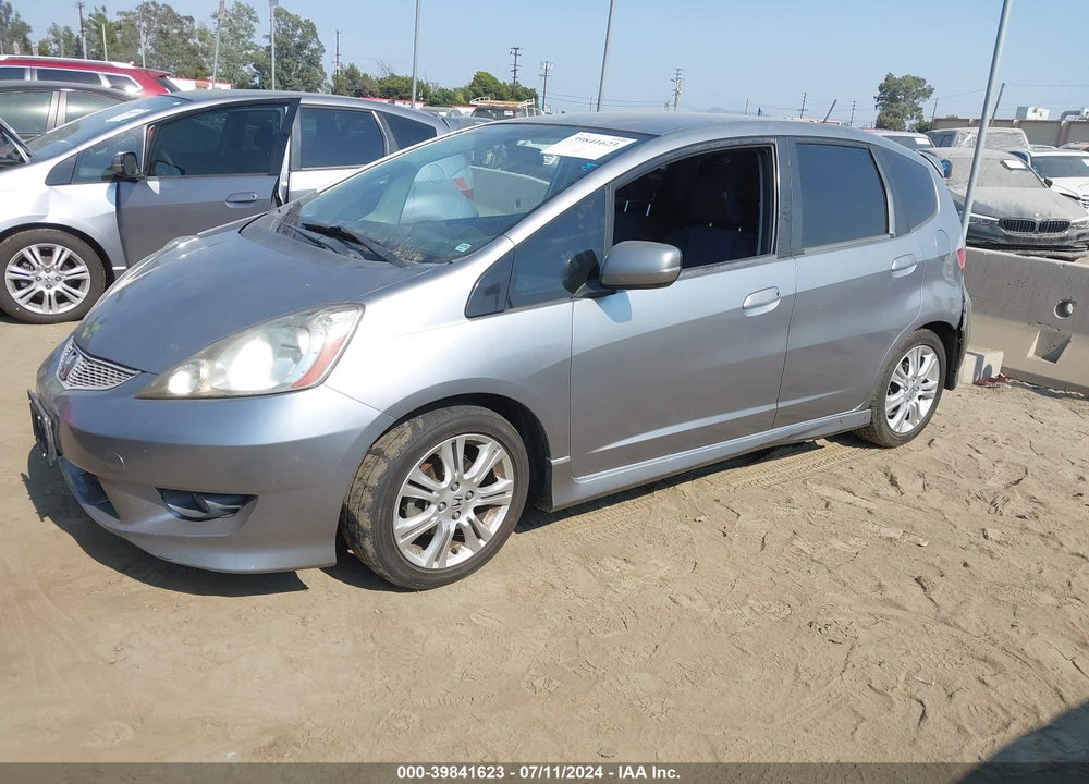 2009 HONDA FIT SPORT VIN: JHMGE87609S003649
