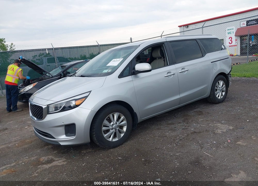 2017 KIA SEDONA LX VIN: KNDMB5C10H6253888