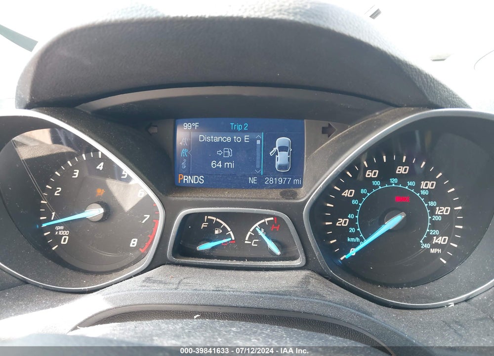 2015 FORD ESCAPE SE VIN: 1FMCU0G78FUA19199