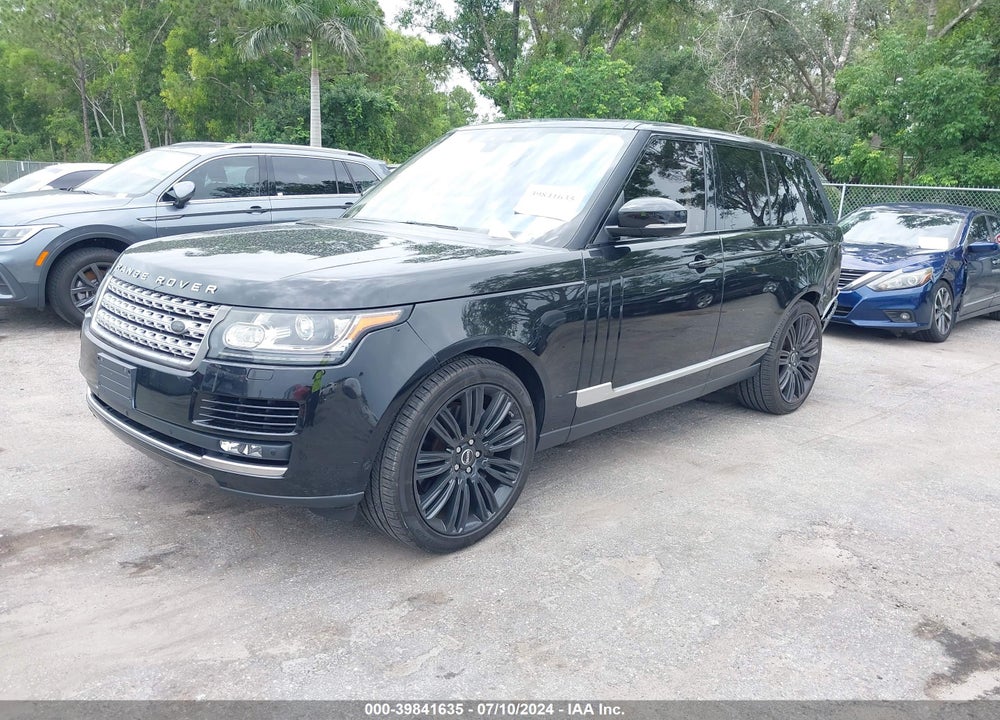 2017 LAND ROVER RANGE ROVER 3.0L V6 SUPERCHARGED HSE VIN: SALGS2FVXHA361953
