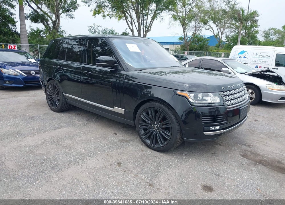 2017 LAND ROVER RANGE ROVER 3.0L V6 SUPERCHARGED HSE VIN: SALGS2FVXHA361953