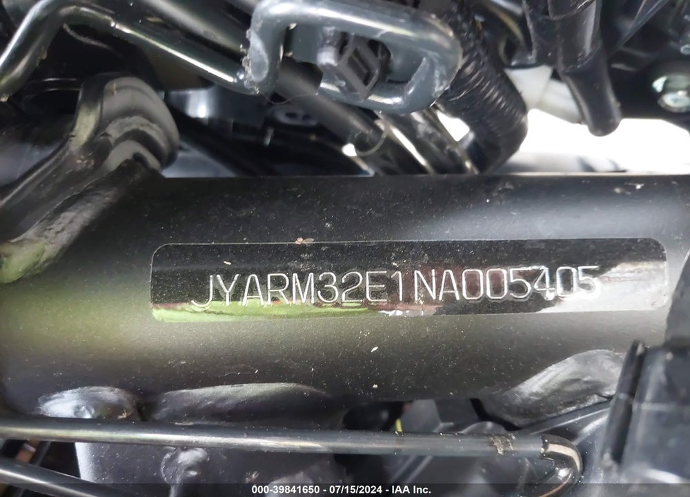 2022 YAMAHA MT07 VIN: JYARM32E1NA005405