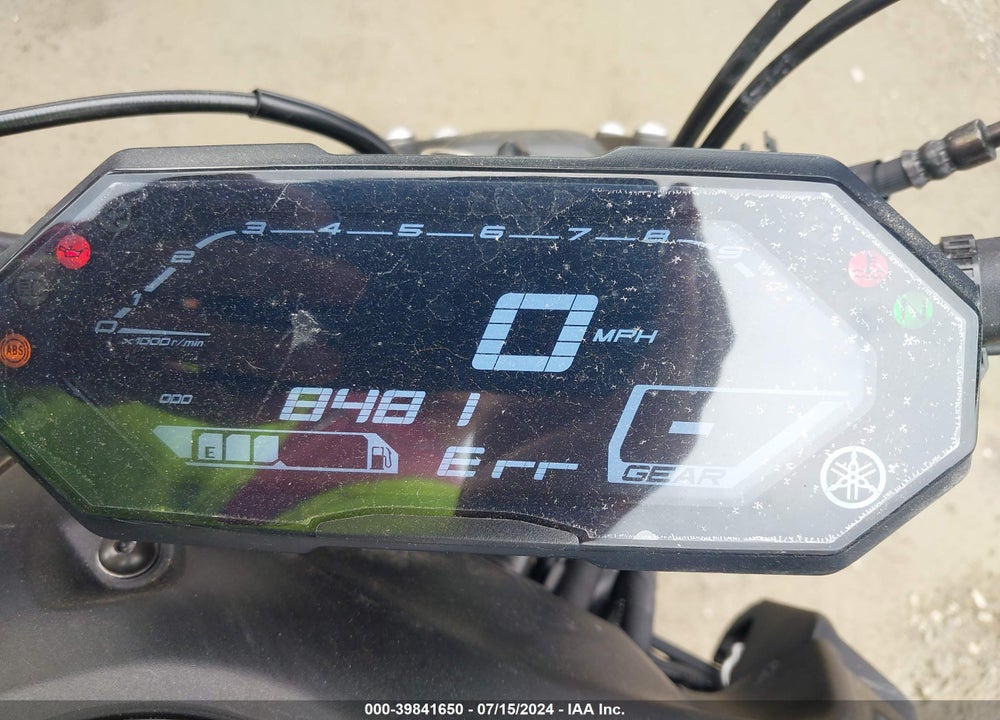 2022 YAMAHA MT07 VIN: JYARM32E1NA005405