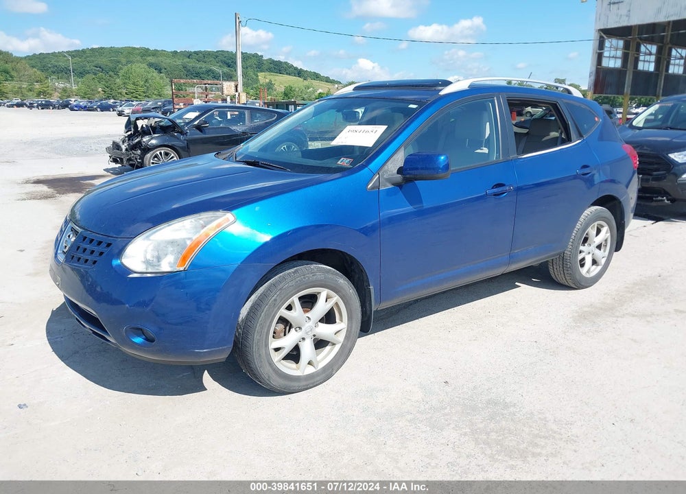 2008 NISSAN ROGUE SL VIN: JN8AS58V98W139813