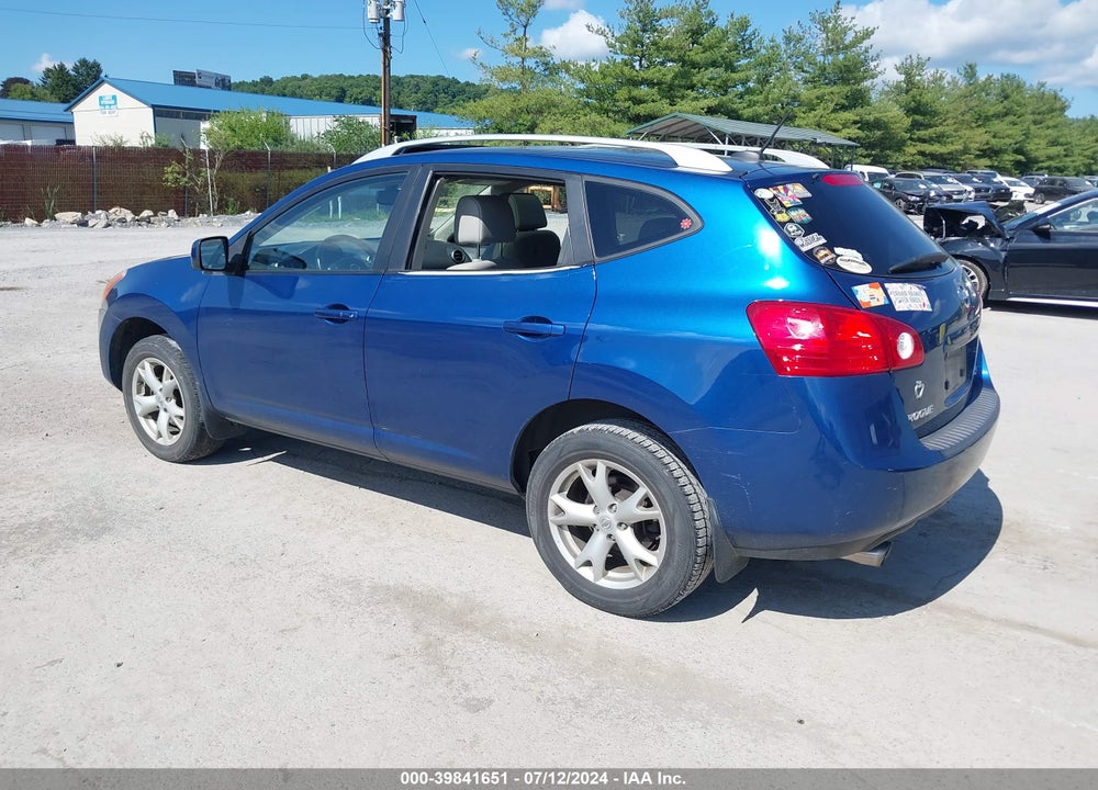 2008 NISSAN ROGUE SL VIN: JN8AS58V98W139813