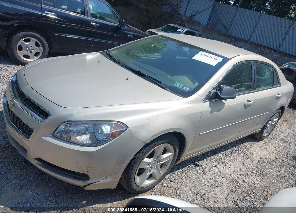 2012 CHEVROLET MALIBU LS VIN: 1G1ZB5E07CF186296