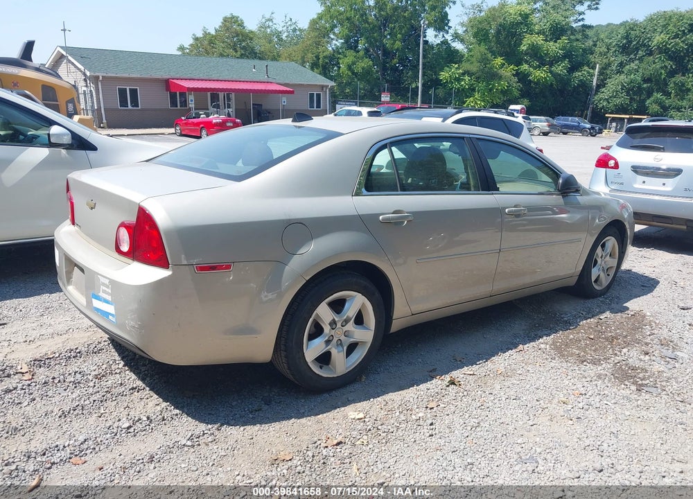2012 CHEVROLET MALIBU LS VIN: 1G1ZB5E07CF186296