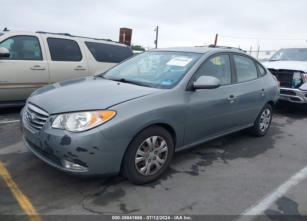 2010 HYUNDAI ELANTRA GLS VIN: KMHDU4AD1AU187706