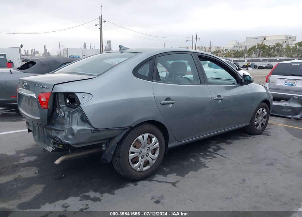 2010 HYUNDAI ELANTRA GLS VIN: KMHDU4AD1AU187706