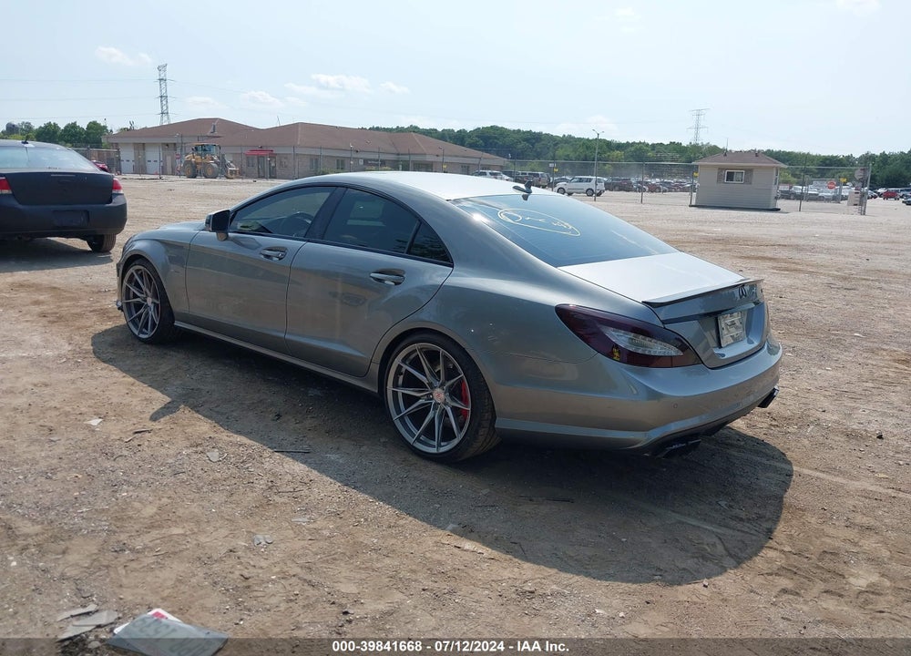 2012 MERCEDES-BENZ CLS 63 AMG VIN: WDDLJ7EB9CA022337