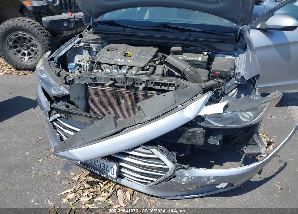 2017 HYUNDAI ELANTRA SE VIN: 5NPD74LF1HH203269