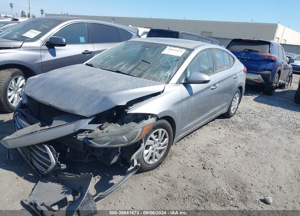 2017 HYUNDAI ELANTRA SE VIN: 5NPD74LF1HH203269