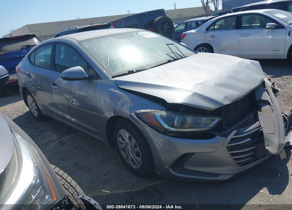 2017 HYUNDAI ELANTRA SE VIN: 5NPD74LF1HH203269