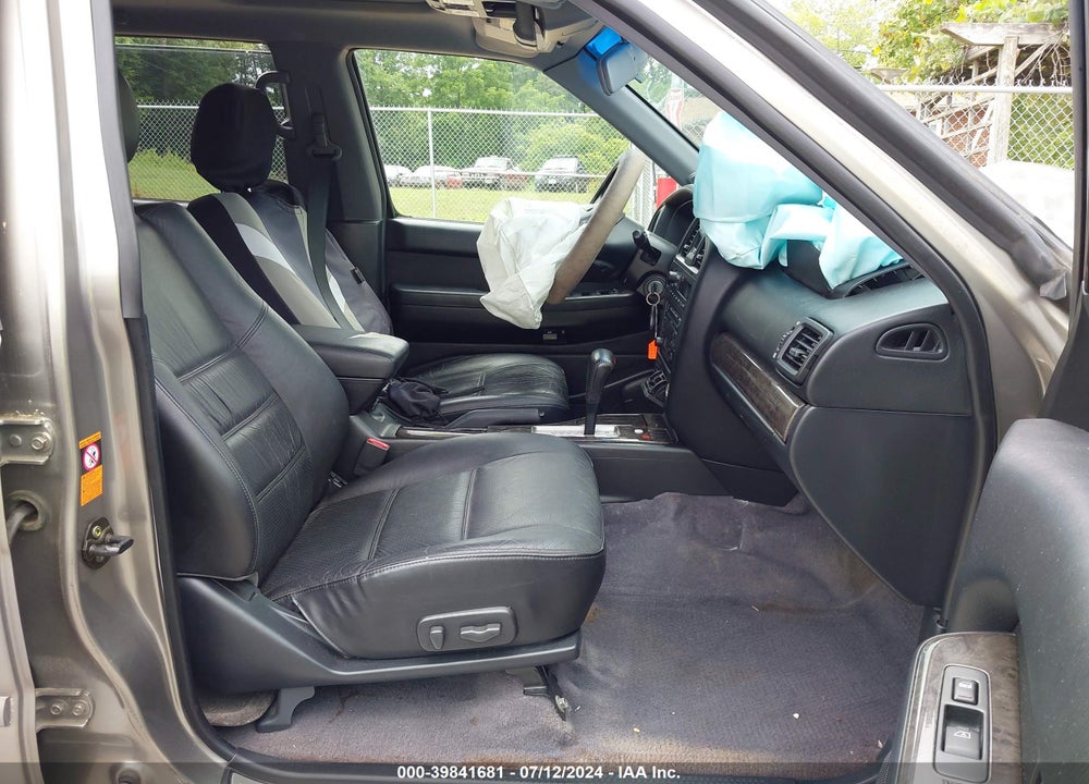 2004 NISSAN PATHFINDER LE PLATINUM VIN: JN8DR09X54W807418