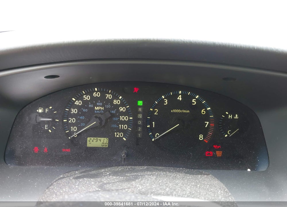 2004 NISSAN PATHFINDER LE PLATINUM VIN: JN8DR09X54W807418