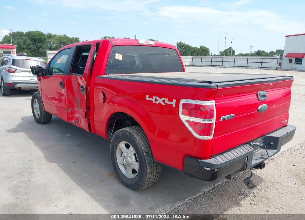 2012 FORD F-150 XLT VIN: 1FTFW1EF9CKD18641
