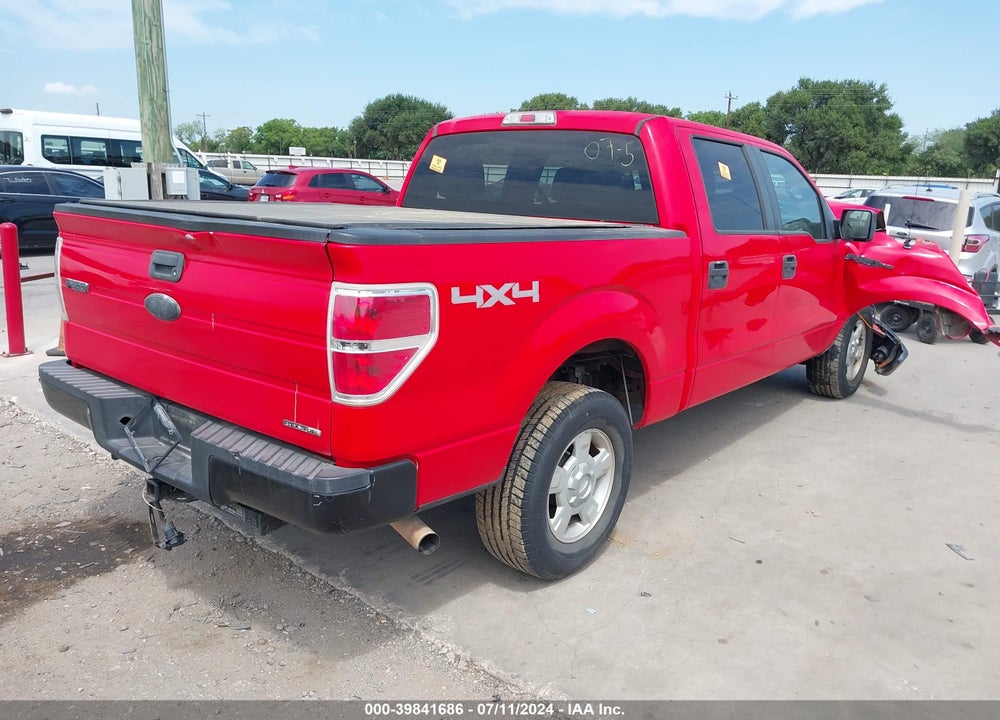 2012 FORD F-150 XLT VIN: 1FTFW1EF9CKD18641