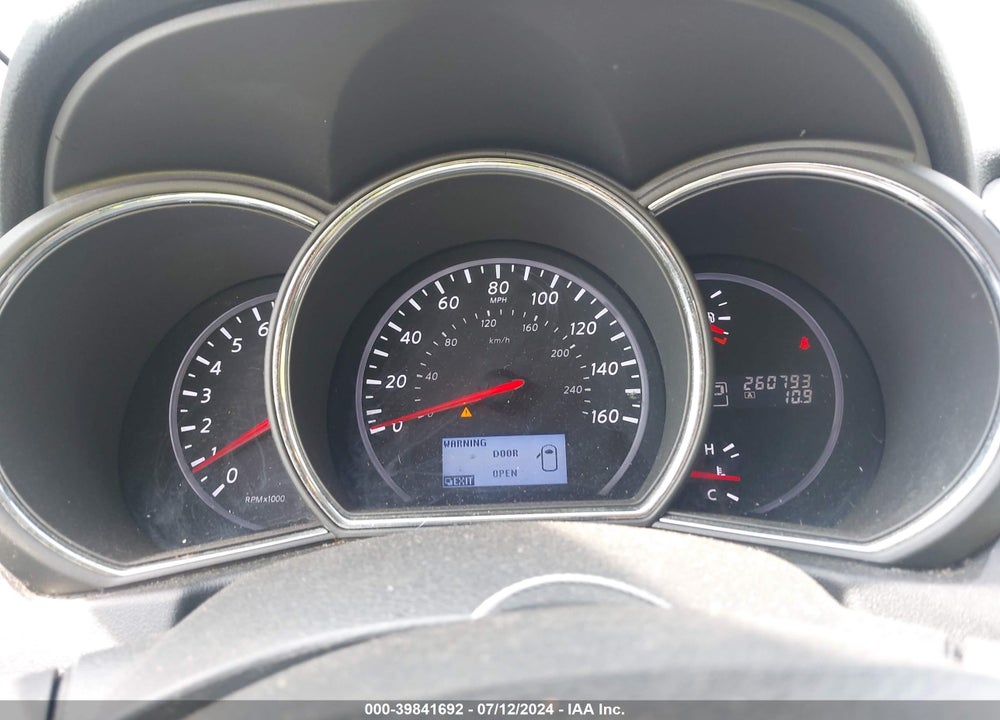 2012 NISSAN MURANO S VIN: JN8AZ1MU9CW112489